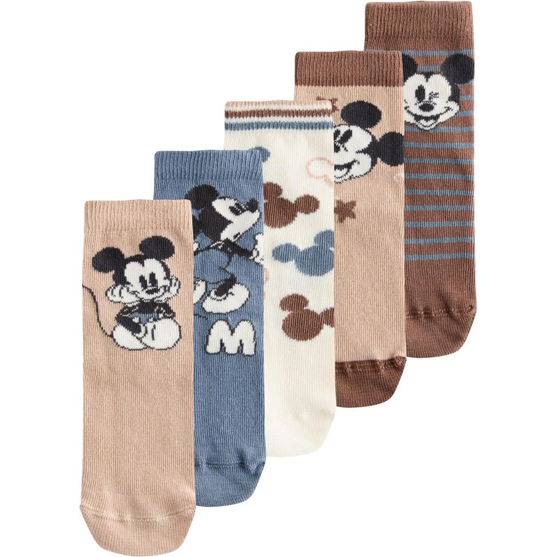 Next Ponožky nebielená / opálová / čokoládová / čierna 67179469