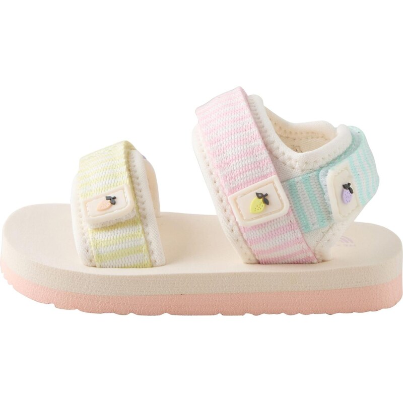 Next Sandále nebesky modrá / žltá / ružová / prírodná biela 67179478