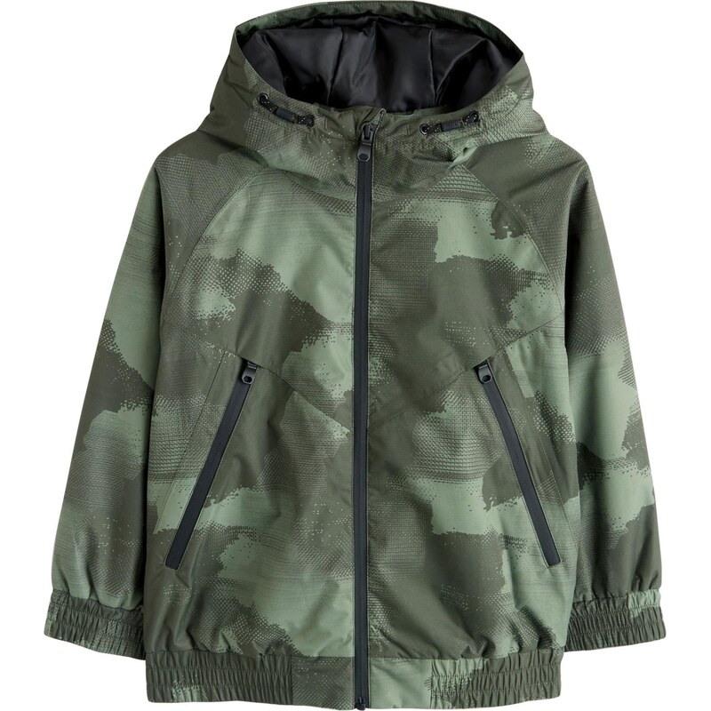 Next Prechodná bunda olivová / pastelovo zelená 67179515