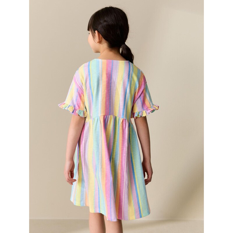 Next Šaty svetlomodrá / svetložltá / levanduľová / svetloružová 67179498