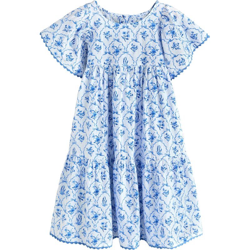 Next Šaty svetlomodrá / biela 67179526