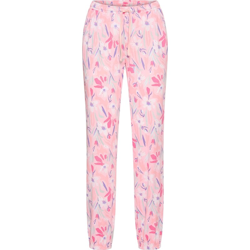 VIVANCE Pyžamové nohavice mätová / fialová / ružová / svetloružová 67179533