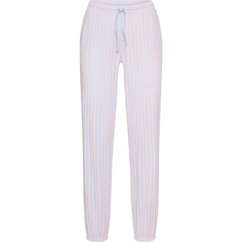 VIVANCE Pyžamové nohavice svetlomodrá / svetloružová 67179543