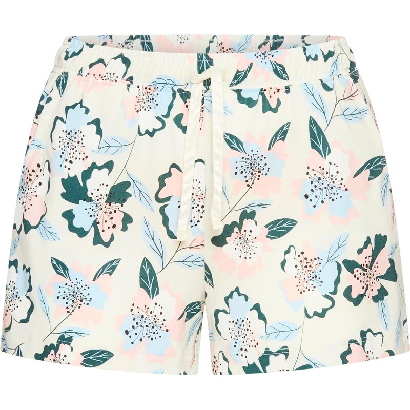 s.Oliver Pyžamové nohavice krémová / svetlomodrá / smaragdová / ružová 67179549