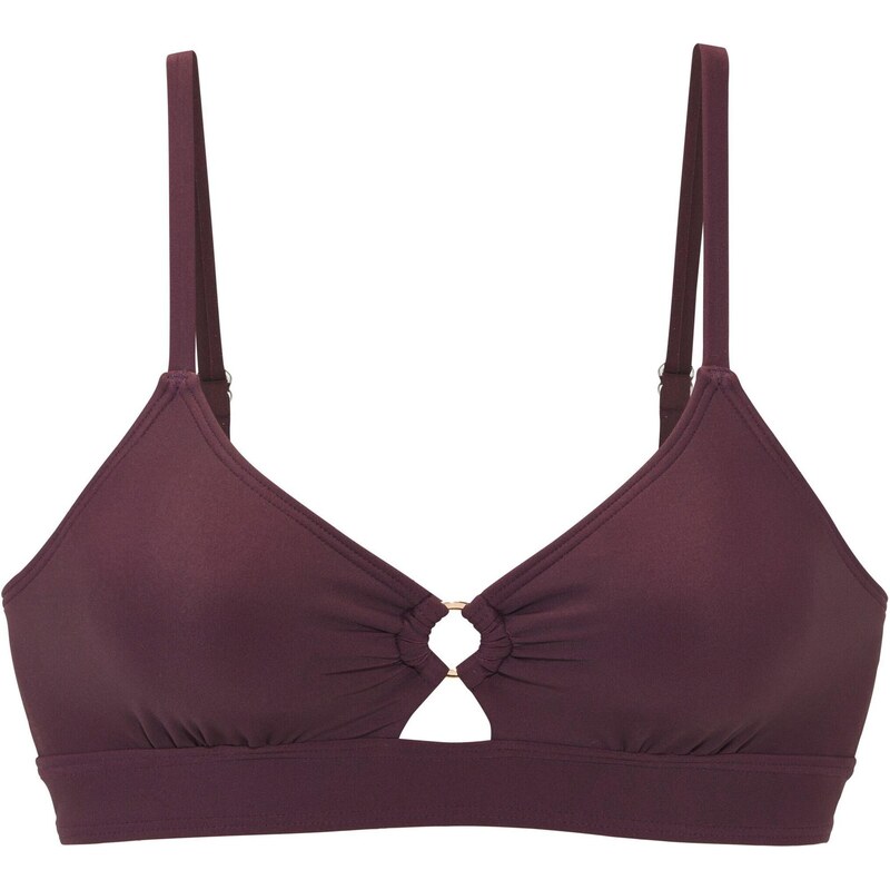 LASCANA Bikinový top baklažánová 67179536
