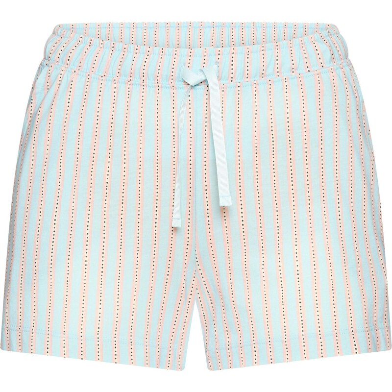 s.Oliver Pyžamové nohavice svetlobéžová / pastelovo modrá / 67179541