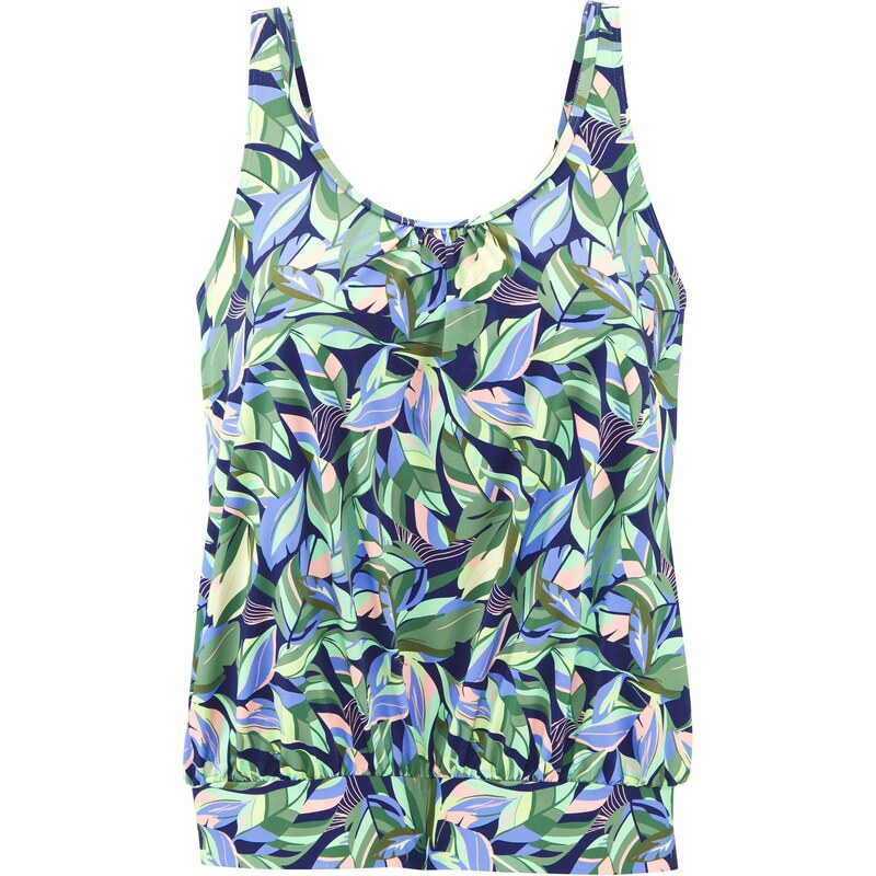 s.Oliver Tankinový top námornícka modrá / zelená / pastelovo zelená / 67179556