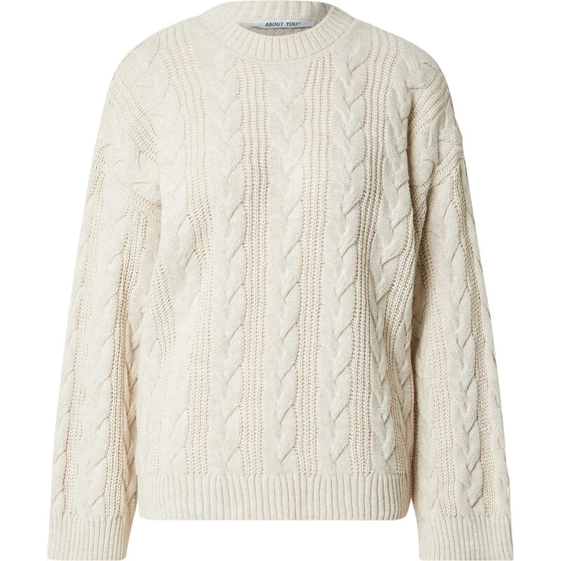 ABOUT YOU Sveter Fame krémová 67179593