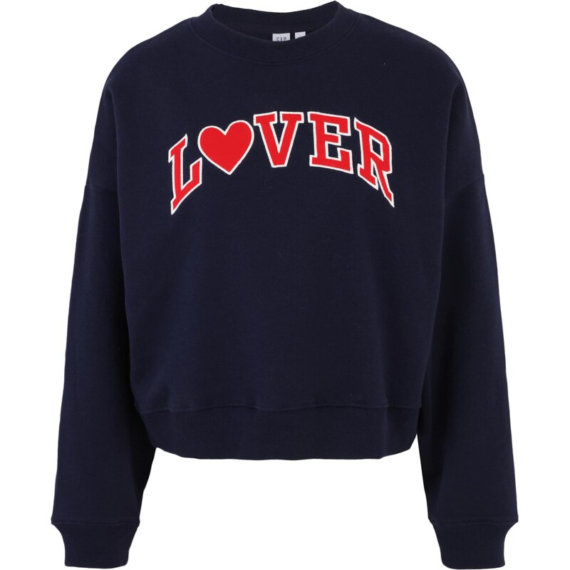 Gap Petite Mikina námornícka modrá / červená / biela 67179648