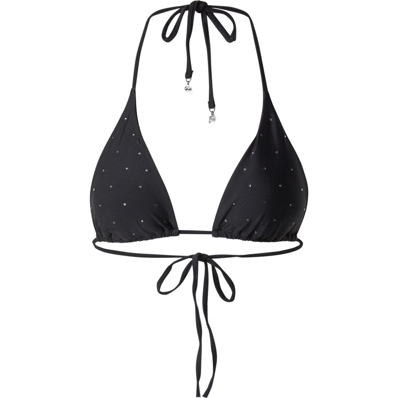 Karl Lagerfeld Bikinový top IKON čierna 67179657