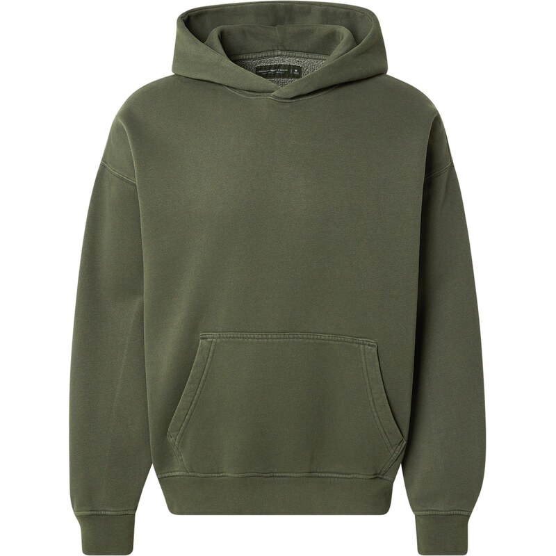 Abercrombie & Fitch Mikina ESSENTIAL kaki 67179715