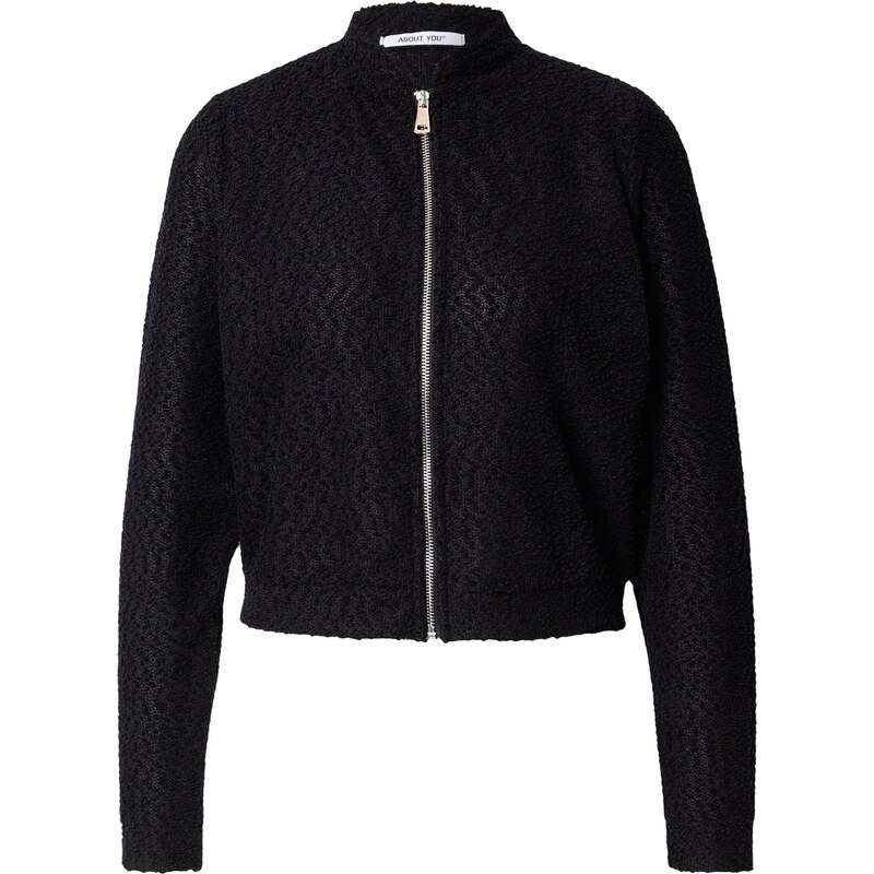 ABOUT YOU Kardigán Saphia čierna 67179741