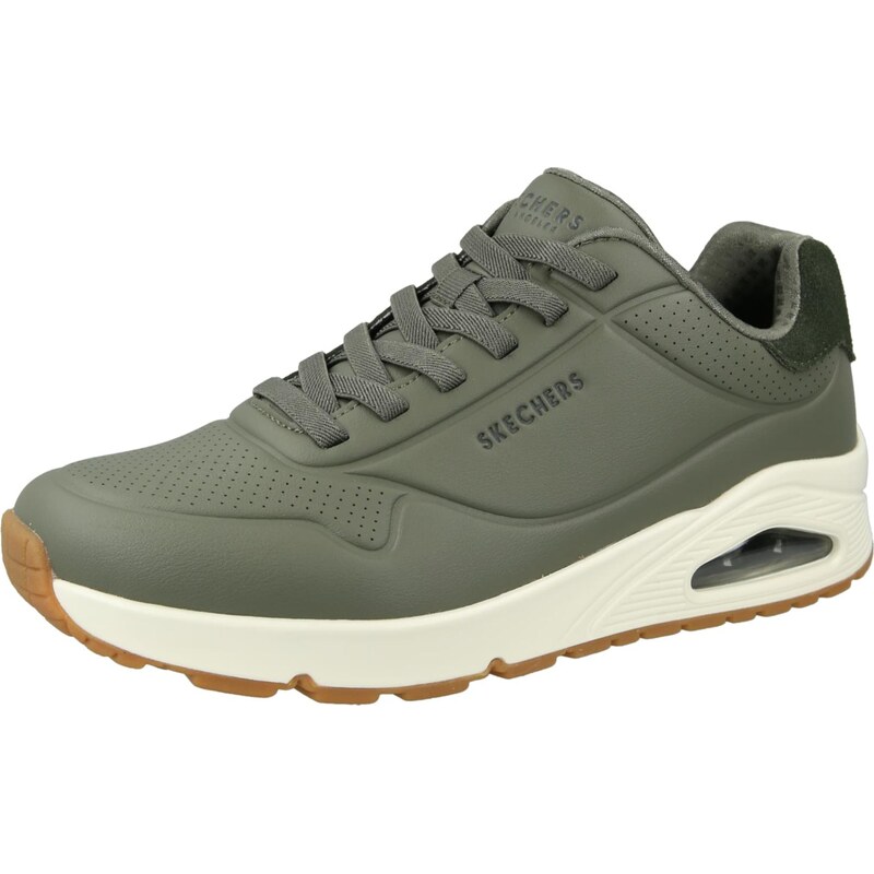 SKECHERS Nízke tenisky UNO - TAILORED AIR olivová 67179774