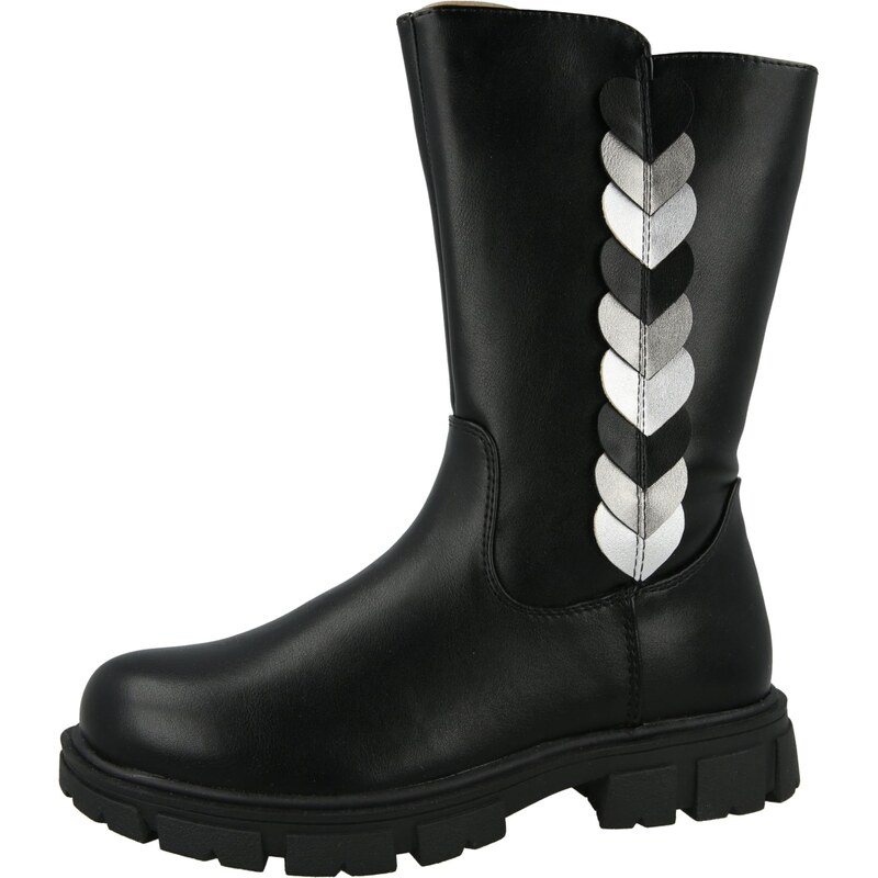 ABOUT YOU Čižmy Jasmine sivá / svetlosivá / čierna 67179790