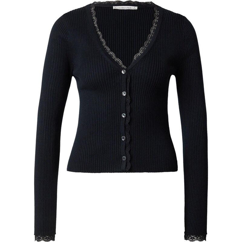 Abercrombie & Fitch Kardigán čierna 67179823