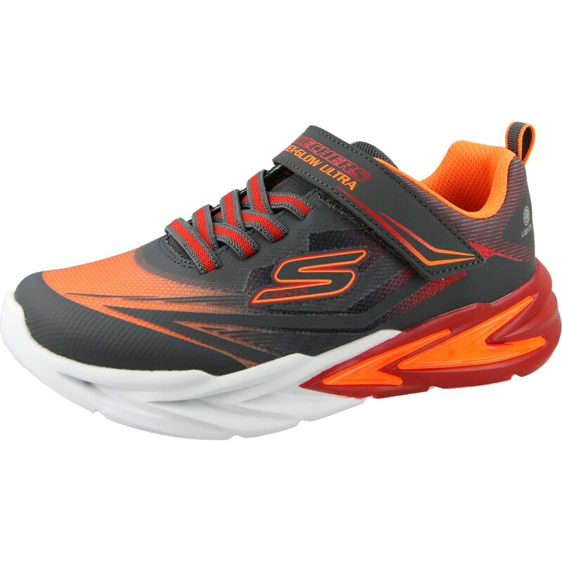 SKECHERS Tenisky FLEX-GLOW ULTRA antracitová / oranžová 67179788
