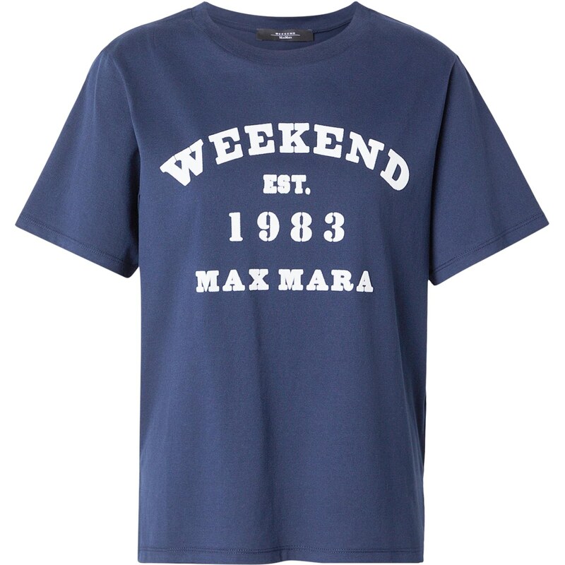 Weekend Max Mara Tričko TENUE námornícka modrá / biela 67179830