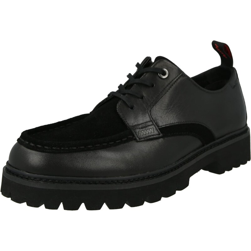 HUGO Šnurovacie topánky Draven čierna 67179797