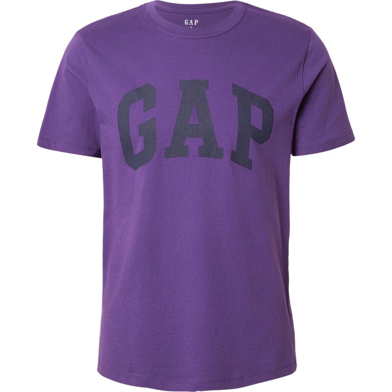 GAP Tričko EVERYDAY baklažánová / čierna 67179836