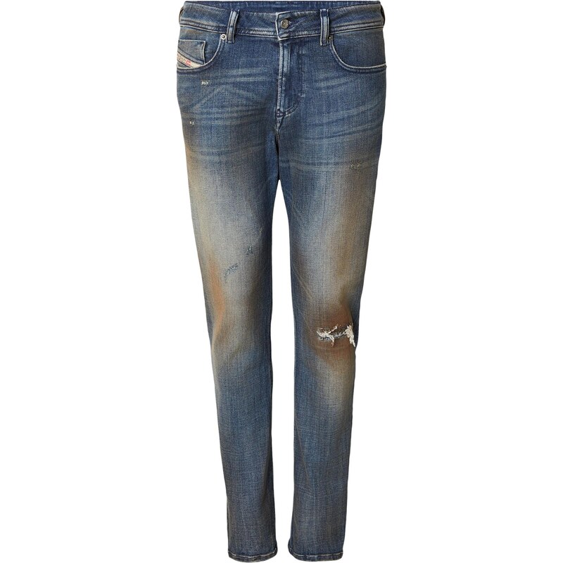 DIESEL Džínsy 1979 SLEENKER tmavomodrá / hnedá 67179854