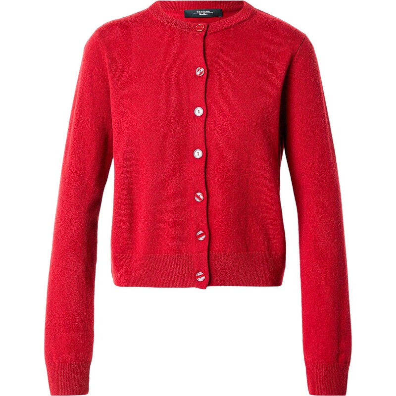 Weekend Max Mara Kardigán NEBBIA červená 67179889