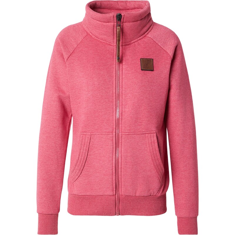 naketano Tepláková bunda neónovo fialová 67179886