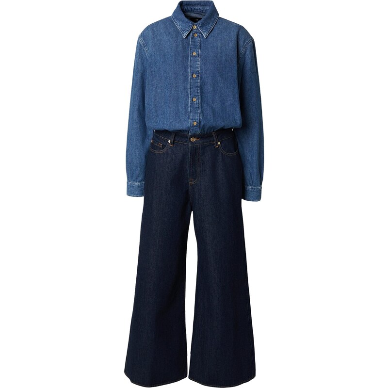 7 for all mankind Overal modrá denim / tmavomodrá 67179943