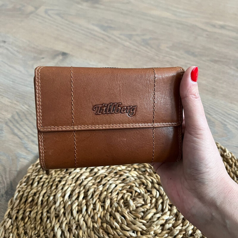 Tillberg Dámska kožená peňaženka žltohnedá Tania 66531766