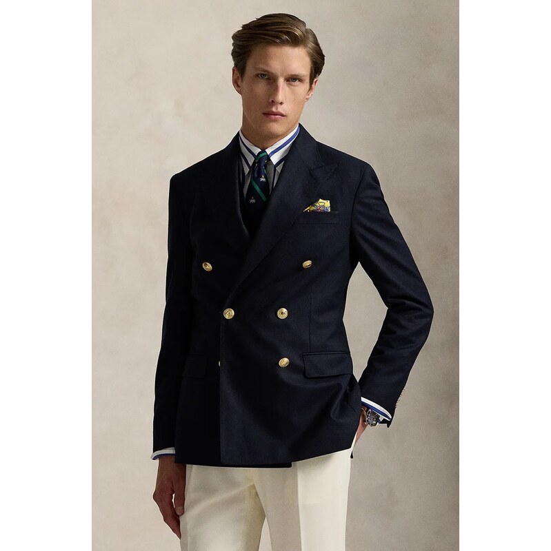 Vlnené sako Polo Ralph Lauren 61696552