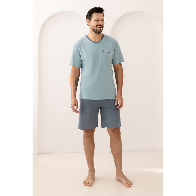 Regina 504 cr/r M-XL W26 pánske pyžamo 67263260