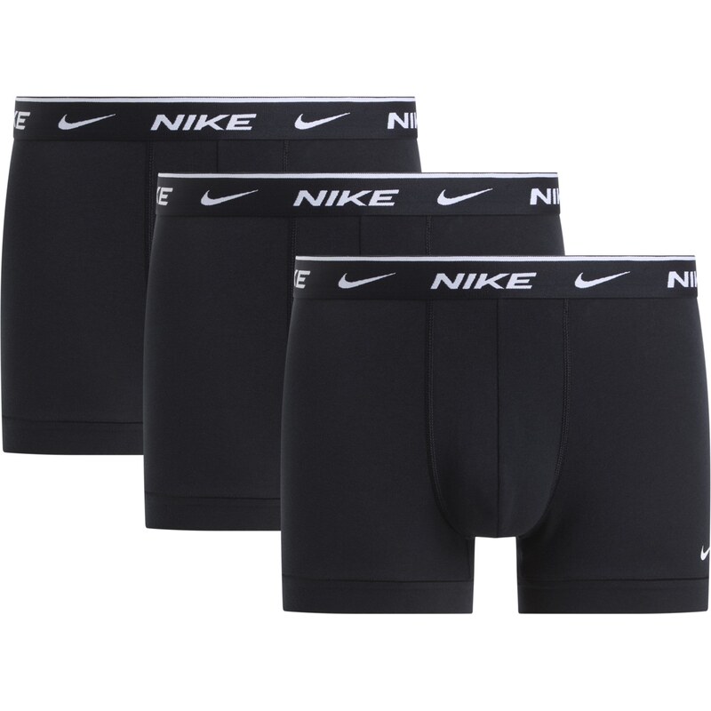 Nike ESSNTIAL COTTON STRC TRUNK 3PK BLACK 67182505
