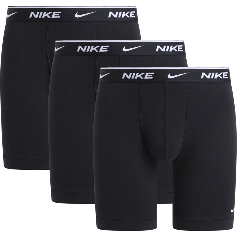 Nike ESSNTIAL COTTON STRC BOXER BRIEF LONG 3PK BLACK 67182512