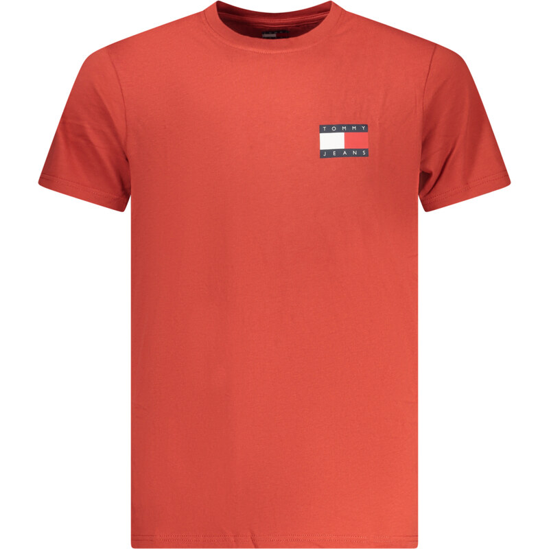 Tommy Hilfiger Červené tričko s krátkym rukávom 67182438