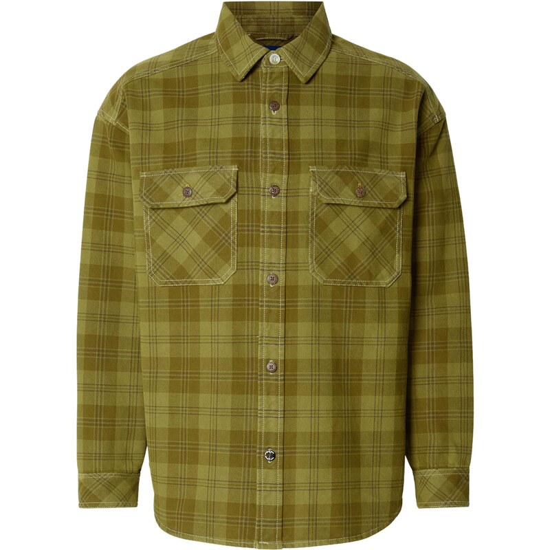 SCOTCH & SODA Košeľa tmavohnedá / kaki / olivová 67183309