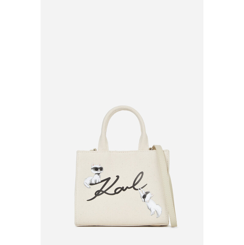 KABELKA KARL LAGERFELD IKON SIGNATURE MN SQUARE TOTE 67183030