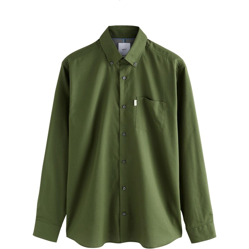 Next Košeľa tmavozelená 67183413