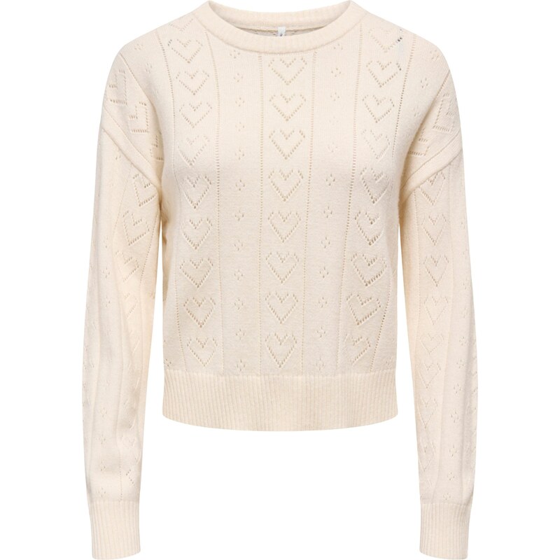 ONLY Sveter ONLIsa biela ako vlna 67183495