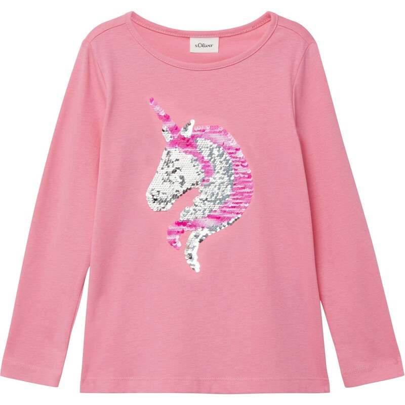 s.Oliver Tričko ružová / staroružová / čierna / strieborná 67183547