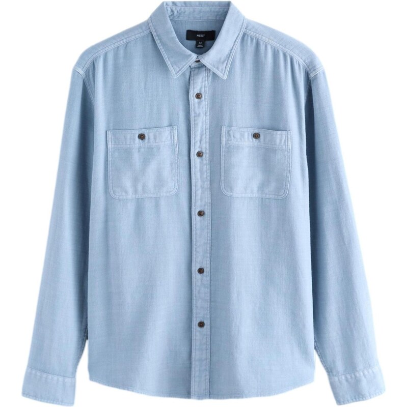 Next Košeľa nebesky modrá 67183595