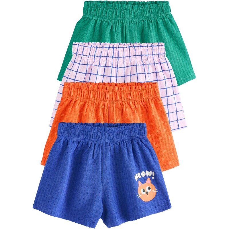 Next Nohavice kráľovská modrá / zelená / oranžová / ružová 67183608