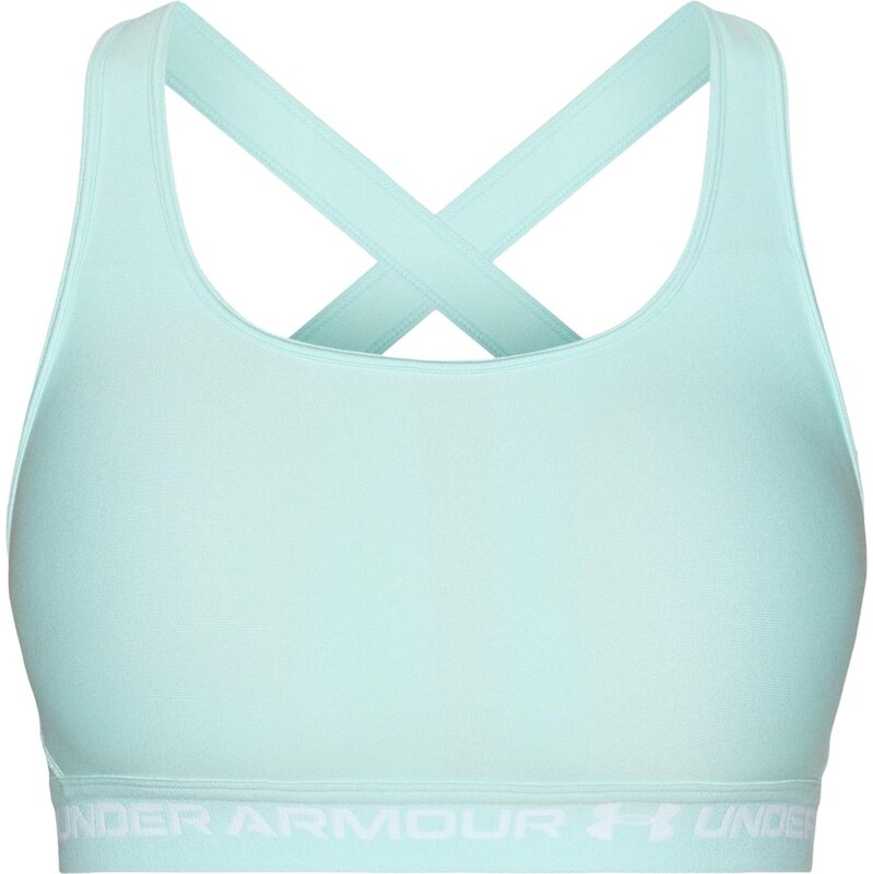 UNDER ARMOUR Športová podprsenka mätová / biela 67183643