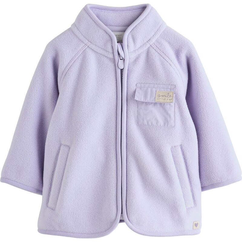 Next Flisová bunda pastelovo fialová 67183674