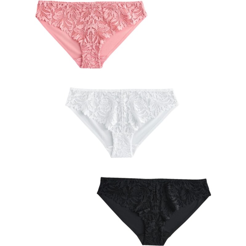 Next Nohavičky ružová / čierna / biela 67183684