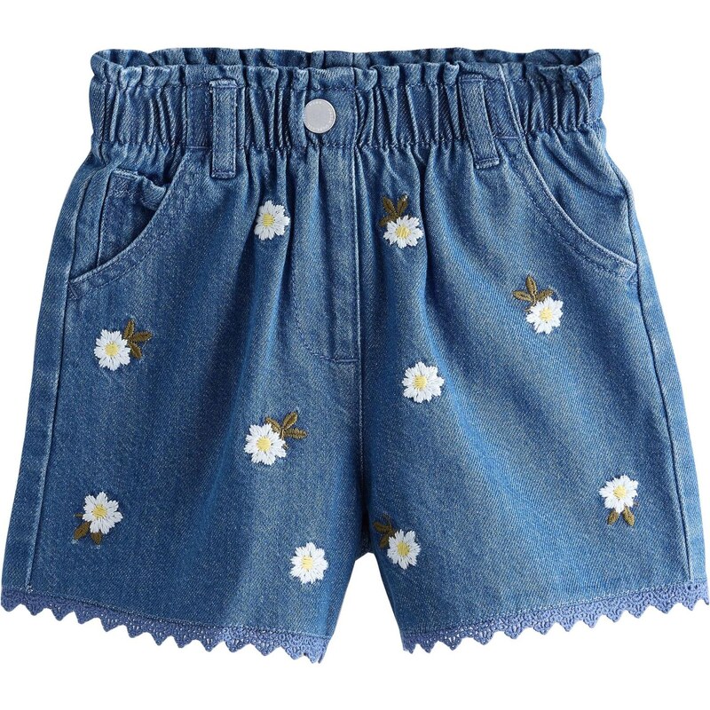 Next Džínsy zafírová / modrá denim / olivová / biela 67183725