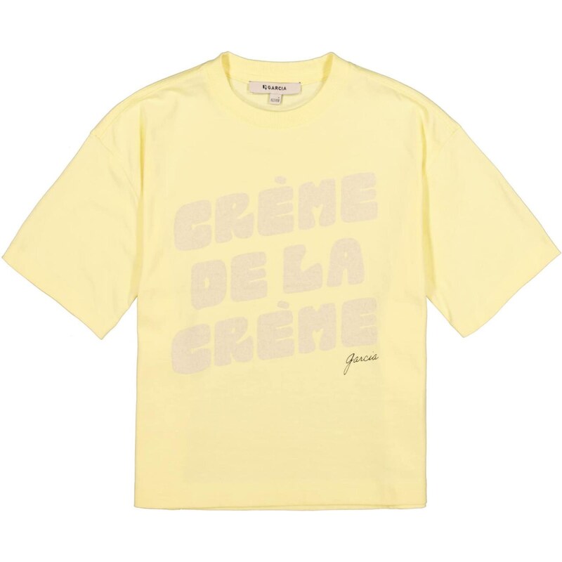 GARCIA Tričko žltá / tmavofialová / čierna 67183746