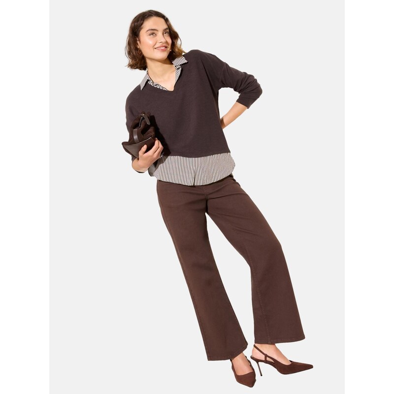 Friends Like These Tričko čokoládová / biela 67183828