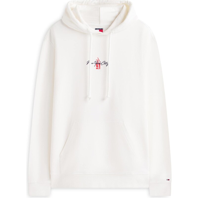 Tommy Jeans Mikina červená / biela 67183856