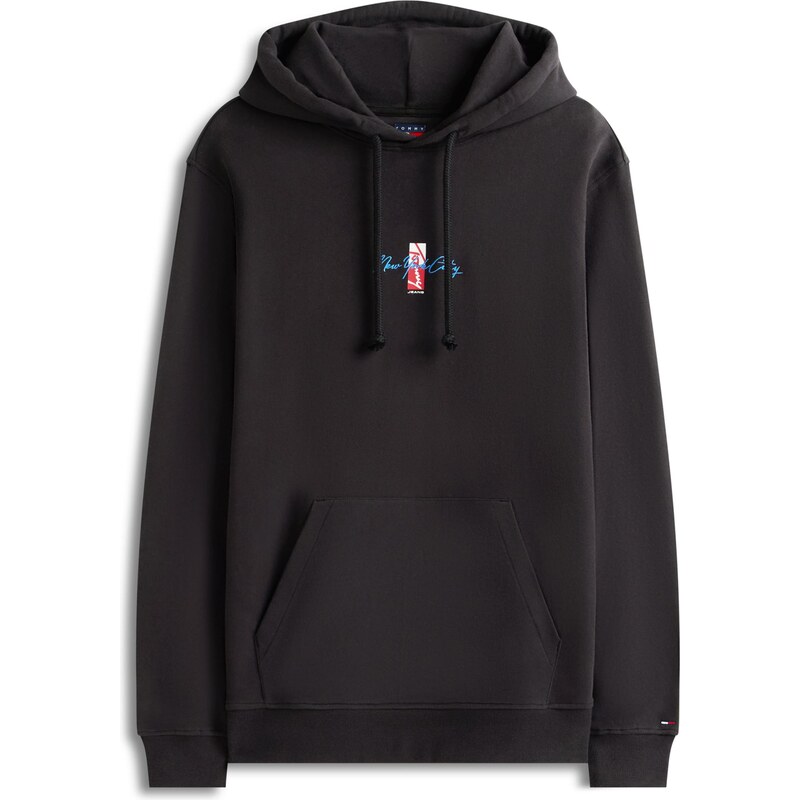 Tommy Jeans Mikina svetlomodrá / červená / čierna / biela 67183855