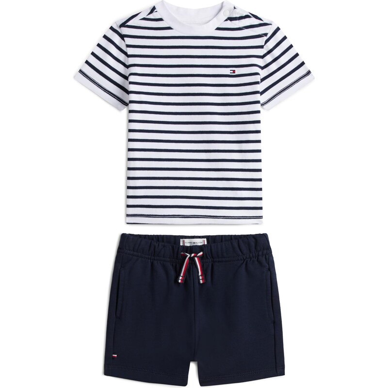TOMMY HILFIGER Set Essential námornícka modrá / biela 67183912