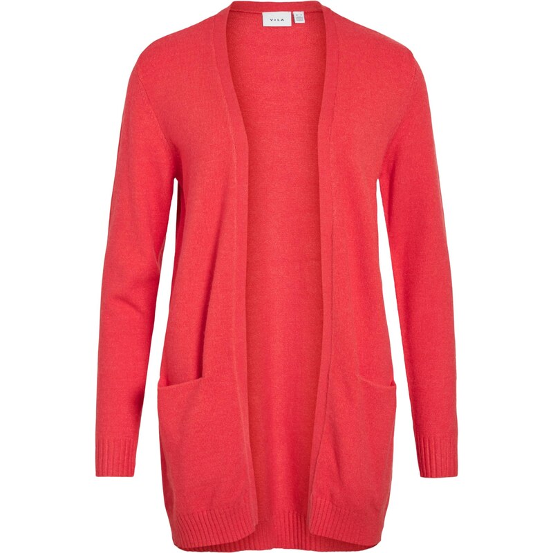 VILA Kardigán VIRil svetločervená 67186432